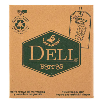 Deli Barras Energéticas De Miel Y Granola 120gr 60 Piezas. | Envío gratis