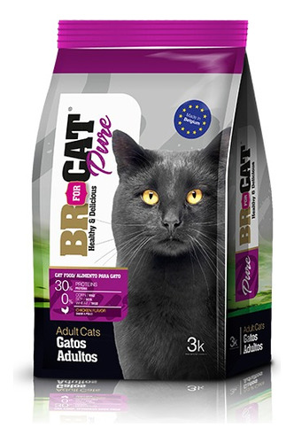 Br For Cat Gatos Adultos 3kg