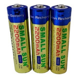 Combo X3 Baterias 18650 Recargables Litio 3.7 Voltios 