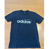 Remera adidas Negra De Algodon Usada