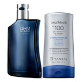 Perfume Ohm Black + Bloqueador Total Bl - mL a $789