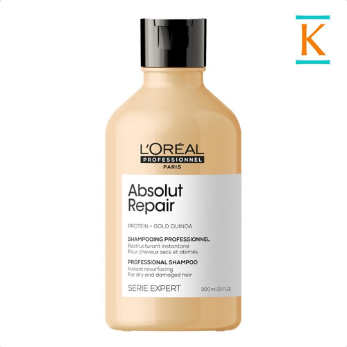 L'oréal Professionnel Shampoo Absolut Repair Gold 300 Ml