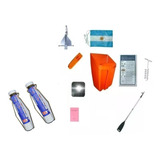 Kit Elementos De Seguridad Nautica Bengala Bichero Ancla