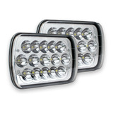 Par Unidad Faro Led 5x7 6054 Alta Y Baja H4 45w Barra