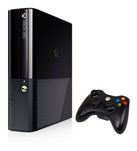 Xbox 360 Slim E 4gb Microsoft Original + Joystick Original