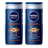 Nivea Men Sport Gel De Ducha 3 En 1 Para Cuerpo, Rostro Y Ca