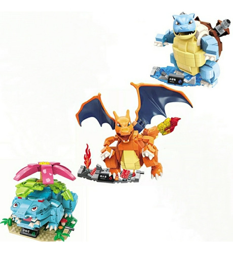 Bloques De Construcción Figuras Para Armar Juguete Pokemon