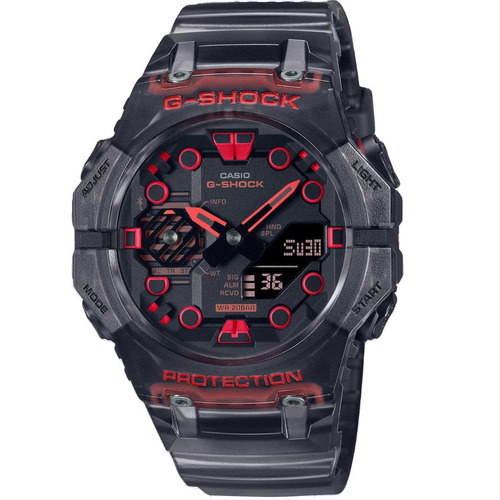 Relógio Casio G-shock Ga-b001g-1adr *bluetooth *carbon Cor Da Correia Preto Cor Do Bisel Preto Cor Do Fundo Preto