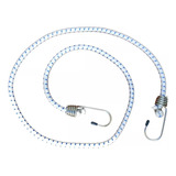 Soga Cabo Elástico Shock Cord C/ Ganchos Ac Inox 8mm X 1m