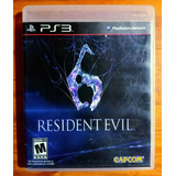 Resident Evil 6 Ps3 Fisico Impecable Como Nuevo En Español!