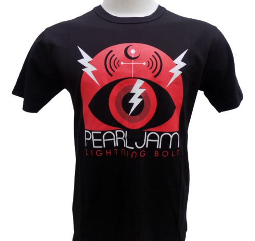 Remera De Pearl Jam Lightning Bolt Rockería Que Sea Rock 