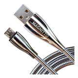 Cable Micro Usb Magnitto, De Aleacion De Zinc, Trenzado, ...