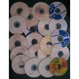 Lote 60 Cds Usados Para Pintar O Decorar + 30 Diskete 3 1/2