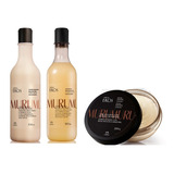 Kit Shampo + Acondicionador + Mascara  Murumurú Ekos-natura