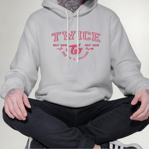 Sudadera Twice K Pop One Million Bordada Premium