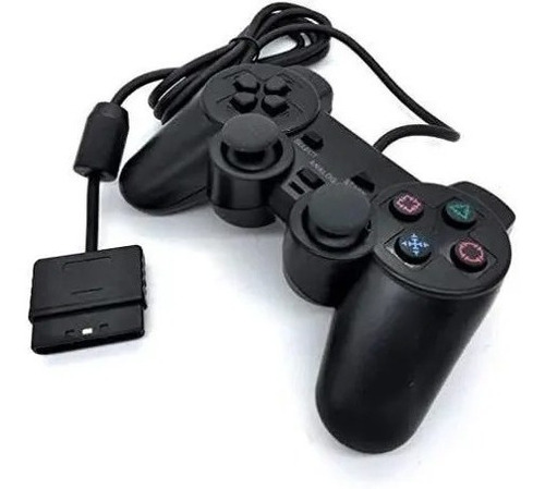 Controle Manete Compativel Play 2 Ps2 Playstation 2 Com Fio