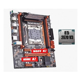 Kit Placa Mãe X99 + Xeon E5-2670 V3 + 16gb Ddr4