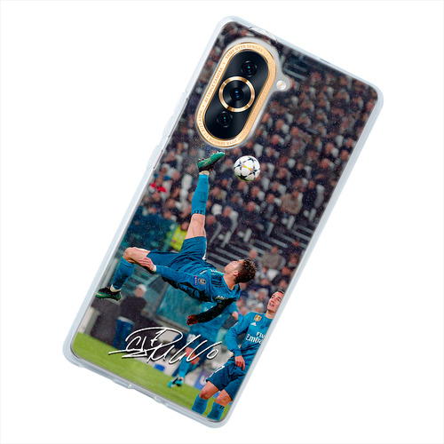 Funda Para Huawei Cristiano Ronaldo Cr7 Chilena Autógrafo