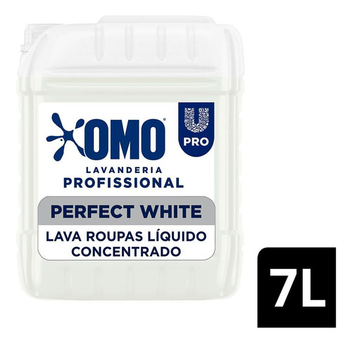 Sabão Líquido Omo Profissional Perfect White Pro 7l