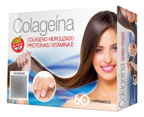 Geonat Colageina Colageno Hidroalizado X 60 Comp.