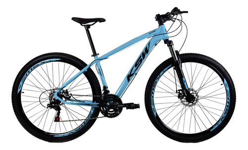 Bicicleta Ksw Aro 29 Freios Hidraulico 24v Câmbio Shima + K7