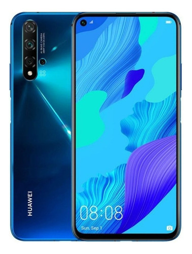 Huawei Nova 5t, Teléfono Inteligente, 8 Gb + 128 Gb, Azul