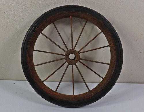 Antiga Roda Pedal Car - Austin Bandeirantes Triciclo Lata