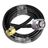 Cable Coaxial Rg58 Tuolnk Sma Macho N A Macho Rf -negro
