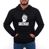 Blusa De Frio Moletom Green Day Rock Banda