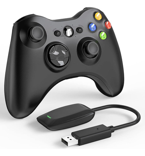Control Inalambrico Compatible Xbox 360 Con Receptor Pc