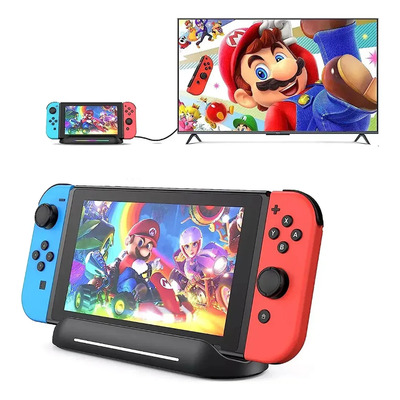 Adaptador Hdmi 4k Base Dock De Carga Para Nintendo Switch\u002FNintendo Switch Oled With Usb 3.0 | Meses sin interés