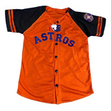 Jersey De Beisbol Astros De Houston Bordado Naranja