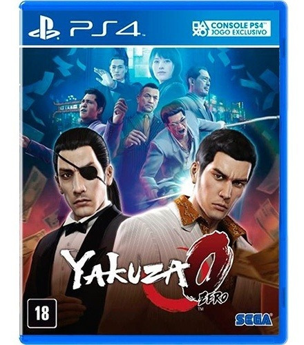 Jogo Ps4 Yakuza 0 Ed Especial Game Midia Fisica