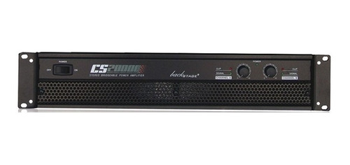 Poder Amplificador Backstage Cs-20000 2 Canales 2100w 2 Ohms