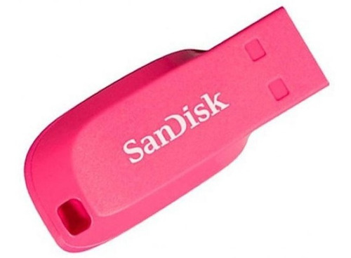 Memoria Usb Cruzer Blade 32gb Rosa Sandisk Sdcz50c032gb3 /v