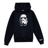 Buzo Buso Saco O Hoodie De Star Wars Azul  Niño