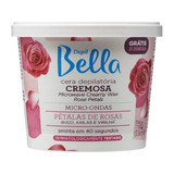 Cera Cremosa Micro-ondas Pétalas De Rosas Depil Bella 200g