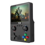 Reproductor De Juegos Portátil X6 Con Pantalla Ips De 3.5 Pu