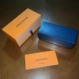 Estuche Lentes Louis Vuitton Original Azul