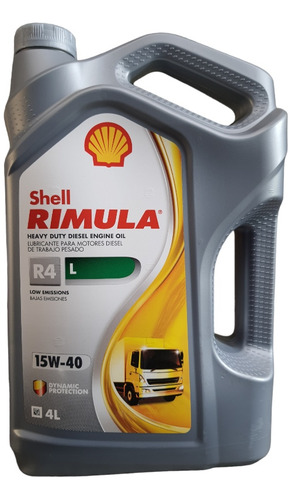 Aceite 15w40 Shell Rimula R4 4 Litros Original Enex