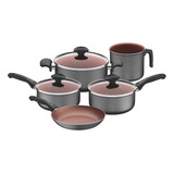 Set Juego De Cocina Tramontina Vermont 8 Piezas Aluminio