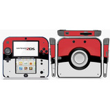 Skin Nintendo 2ds Vinilo Pokemon Pokeball