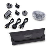 Combo Accesorios Tascam Ak-dr11g Mkiii Para Grabadoras Color Negro