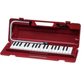 Escaleta Piânica Yamaha 37 Teclas P37d Com Estojo Vermelha