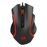 Mouse Gamer Nothosaur Redragon M606 3200 Dpi 6 Botões