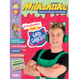 Livro Colorindo Com Gato Galactico - Coleção Milkshake