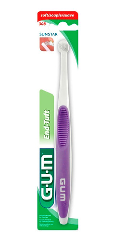 Gum Cepillo End-tuft Suave Unipenacho Cod 308