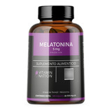 Melatonina 5mg Premium 120 Capsulas Eg Mm16 Sabor Nd