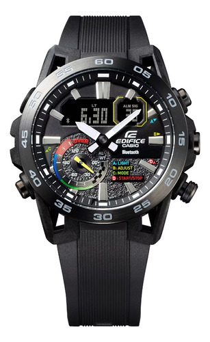 Reloj Casio Edifice Bluetooth Ana-digi Ecb-40mp Megatime