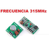 Modulo Transmisor Receptor 315 Mhz Rx/tx Arduino Radio